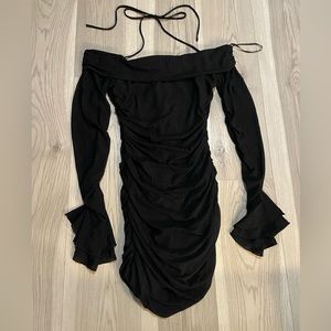 Princess Polly Black Dress Size 6